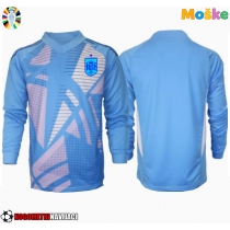 Moške Nogometnih dresov Španija Vratar Domači EP 2024 Dolgi rokavi